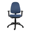 Scaun ergonomic Golf GLX Albastru textil Brate reglabile